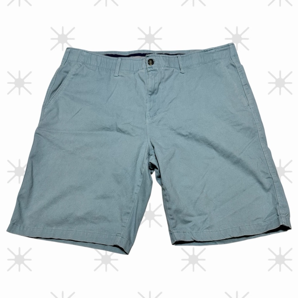 Nat Nast Men’s Chino Shorts Size 38 Light Blue Casual Resort Wear Golf Preppy